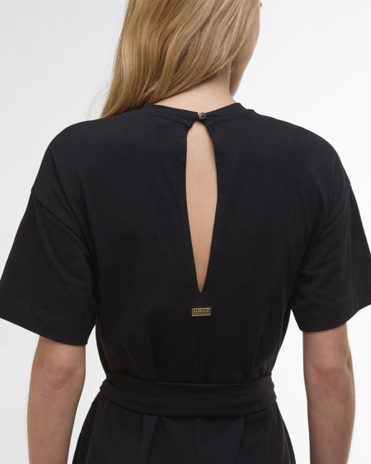 Barbour Black Sierra Jumpsuit