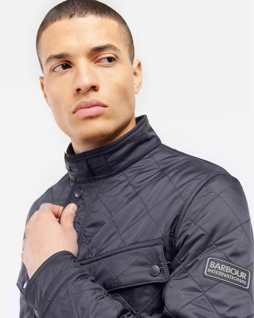 Barbour Blue Tourer Ariel Polarquilt Jacket for men