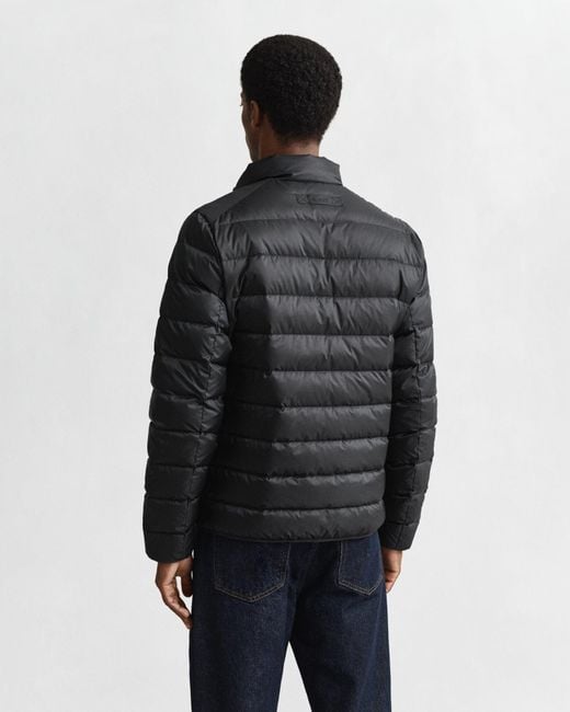 Gant Black Light Down Padded Jacket for men