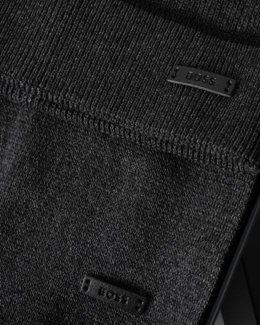 Boss Black Henzo Hat & Scarf Gift Set for men