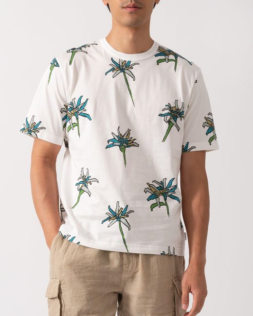 Paul Smith Multicolor Ps Casual Fit Flower T-Shirt for men
