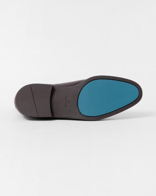 Paul Smith Black Cedric Leather Chelsea Boots for men