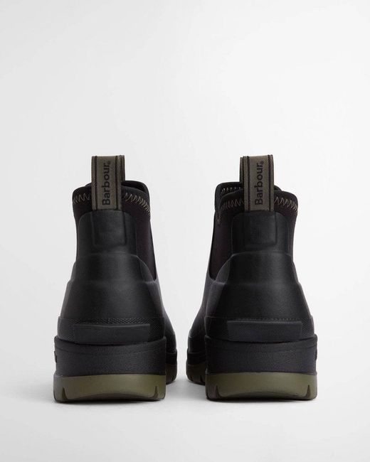 Barbour Black Ridge Wellies for men