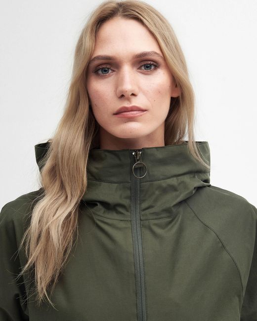 Barbour Gray Heron Waterproof Jacket