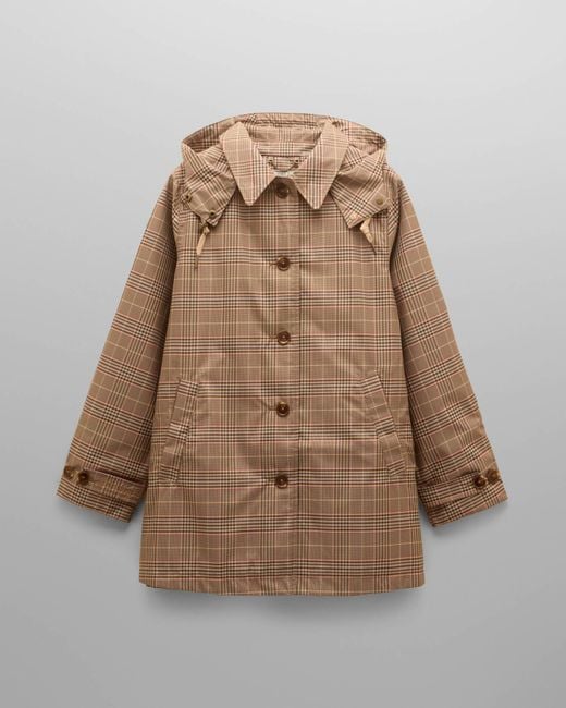 Joules Natural Rainmore Waterproof Button Through Raincoat