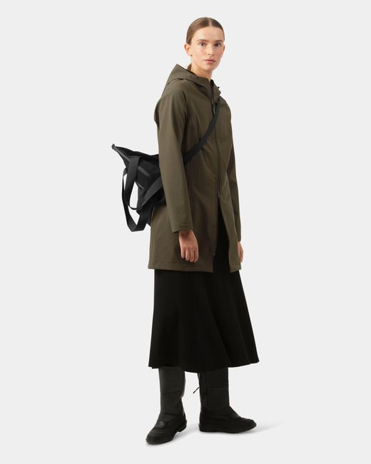 Ilse Jacobsen Green Daybreak Softshell Raincoat