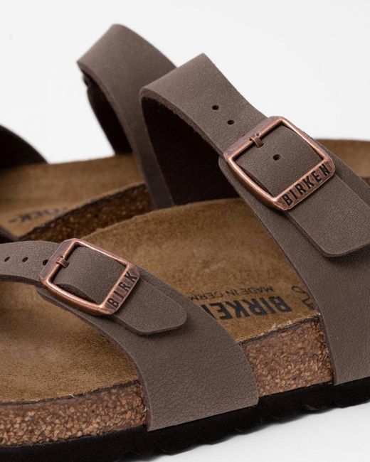 Birkenstock Brown Mayari Birko Flor Sandals