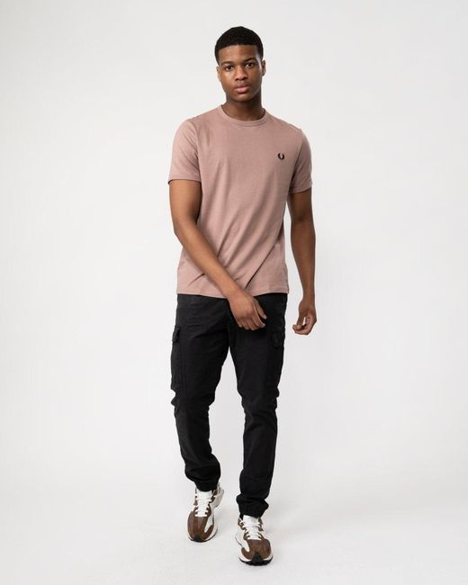 Fred Perry Natural Ringer for men
