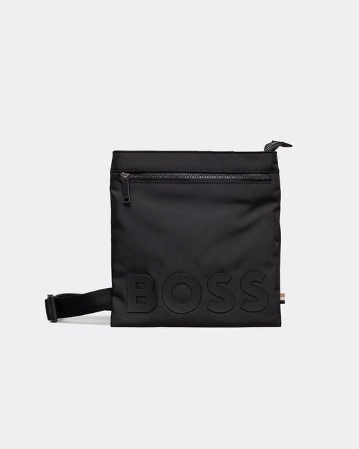Boss Black Catch 2.0 Printed Logo Envelope Bag Nos for men