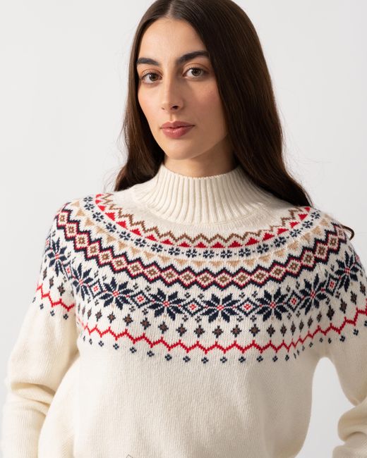 Joules White Alba Jumper