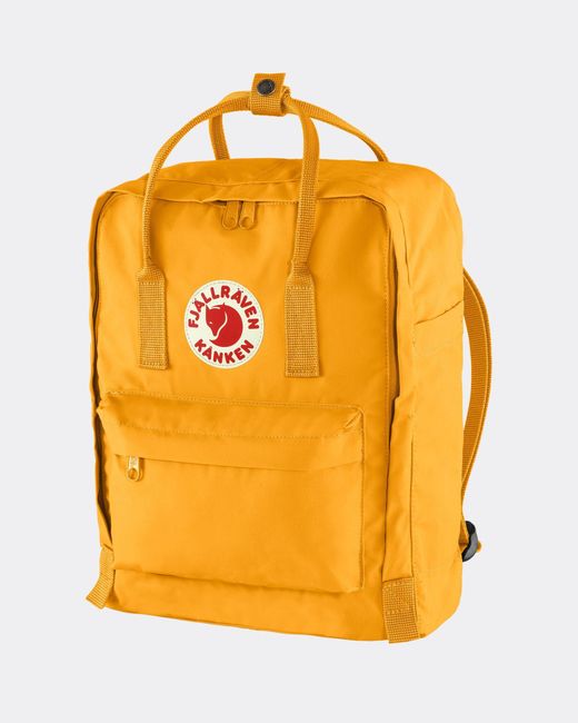 Fjallraven Orange Kanken Classic Unisex Backpack