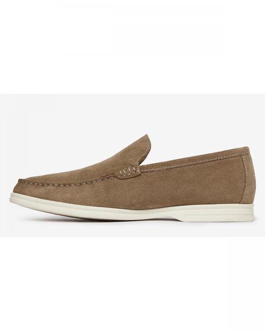 Oliver Sweeney Natural Alicante Suede Moccasin Loafers for men