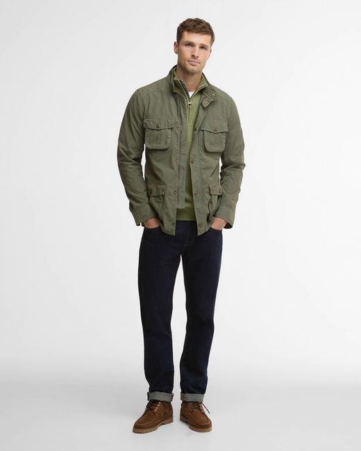 Barbour Green Corbridge Casual Jacket for men