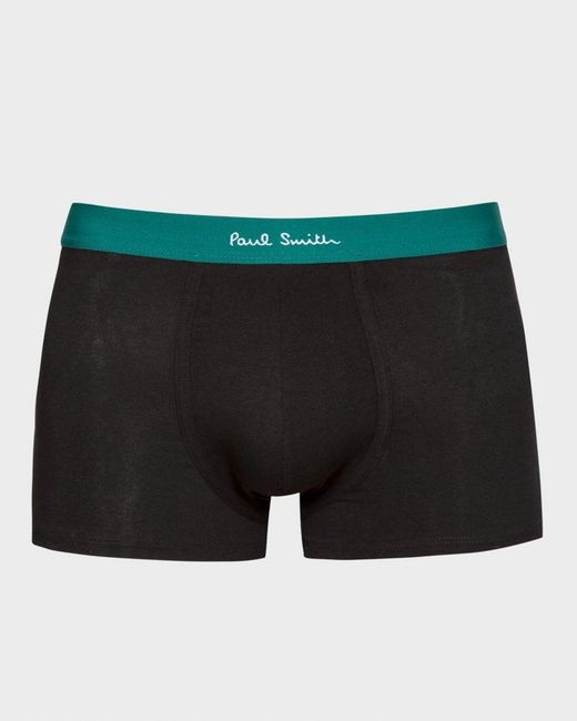 Paul Smith Orange 5-Pack Organic Cotton Artist Stripe Mixed Boxer Briefs for men