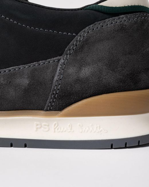 Paul Smith Black Ps Dover Suede Trainers for men