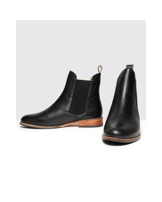Joules Westbourne Premium Chelsea Boots in Black Lyst