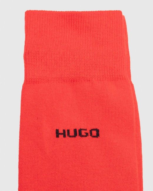 HUGO Red 2 Pack Rs Uni Colour Socks Nos for men