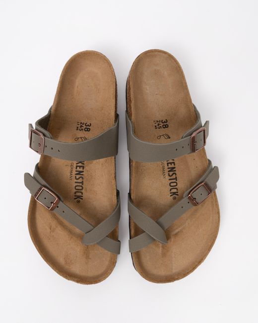 Birkenstock Brown Mayari Birko Flor Sandals