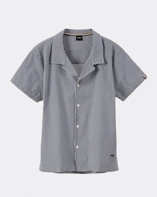 Boss Gray Beach Shirt 50508938 Size: M for men