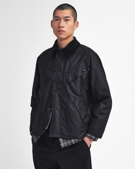 Barbour Blue A7 Pacemaster Wax Jacket for men