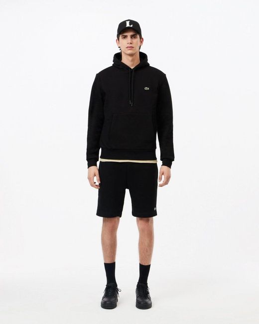 Lacoste Black Fleece Shorts for men