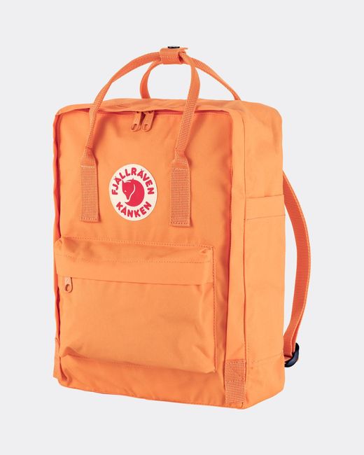 Fjallraven Orange Kanken Classic Unisex Backpack