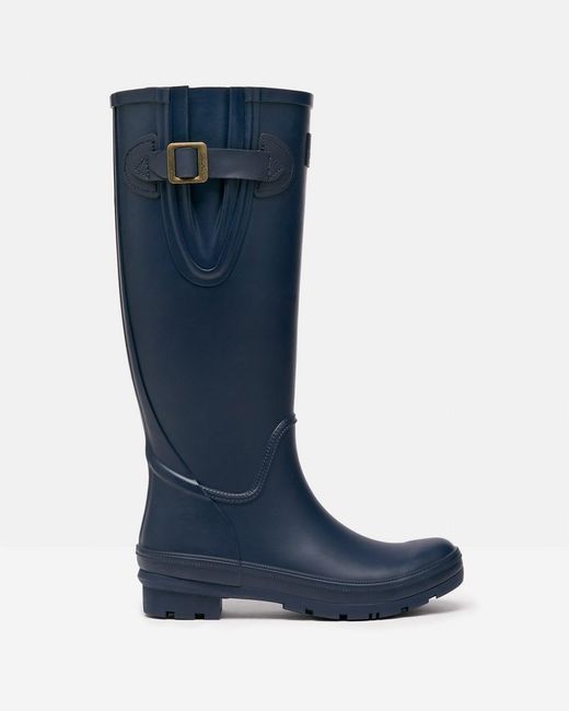 Joules Blue Houghton Adjustable Tall Wellies