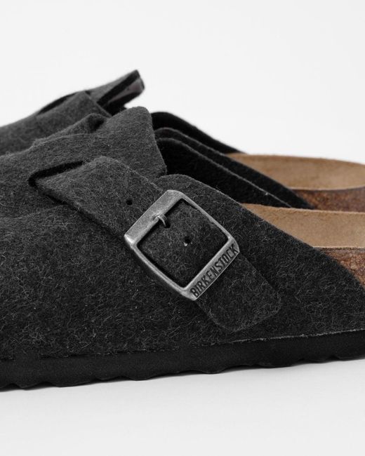 Birkenstock Multicolor Boston Wool Felt Clogs, Size: Uk 5.5