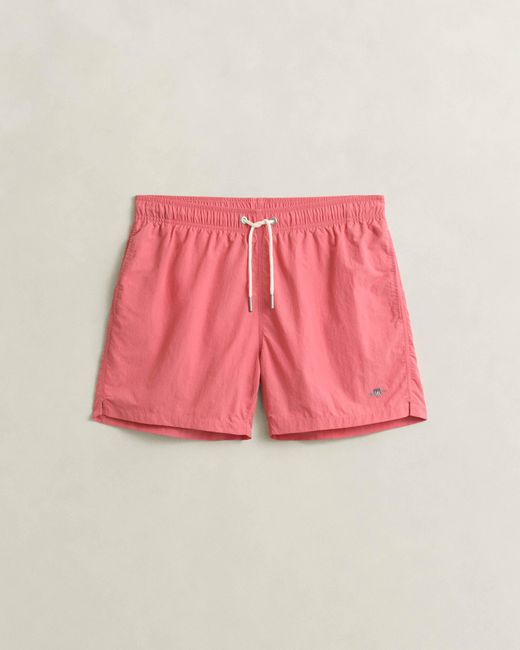 Gant Pink Swim Shorts for men
