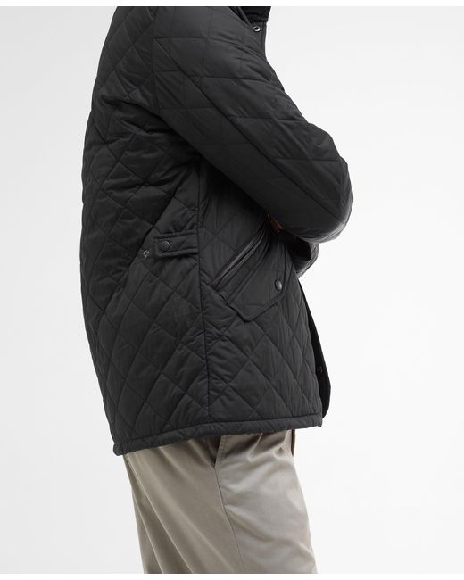 Barbour Blue Chelsea Sportsquilt Jacket for men
