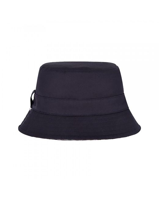 Reversible Bucket Hat in Blue for Men 