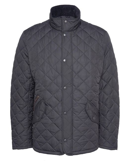 Barbour Gray Chelsea Sportsquilt Jacket for men