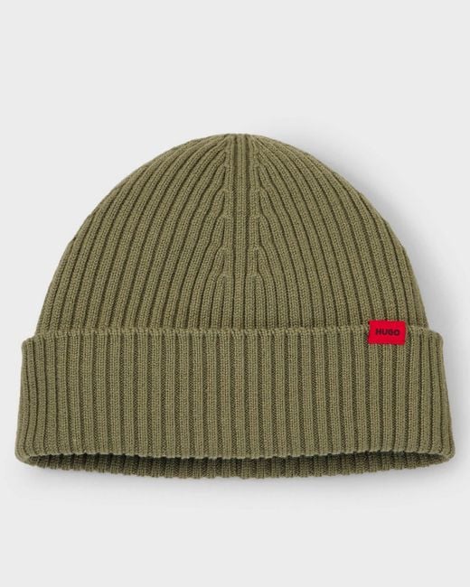 HUGO Green Xola Beanie for men