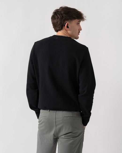 Parajumpers Black K2 Crew Neck Sweatshirt for men