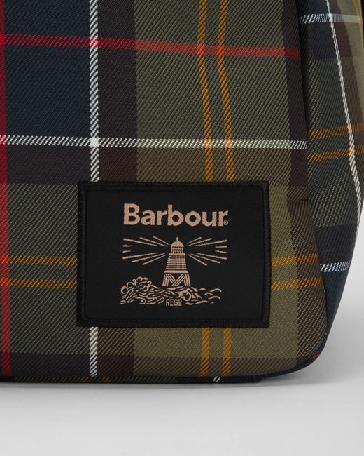 Barbour Blue Torridon Tartan Flight Bag