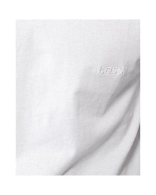 Boss White 3 Pack Classic Regular Fit Crew Neck T-shirts Nos for men