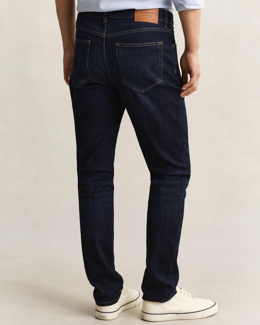 Gant Blue Slim Fit Jeans for men