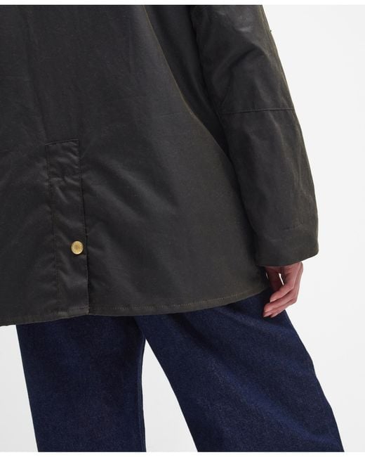 Barbour Blue Allerston Wax Jacket /Ancient