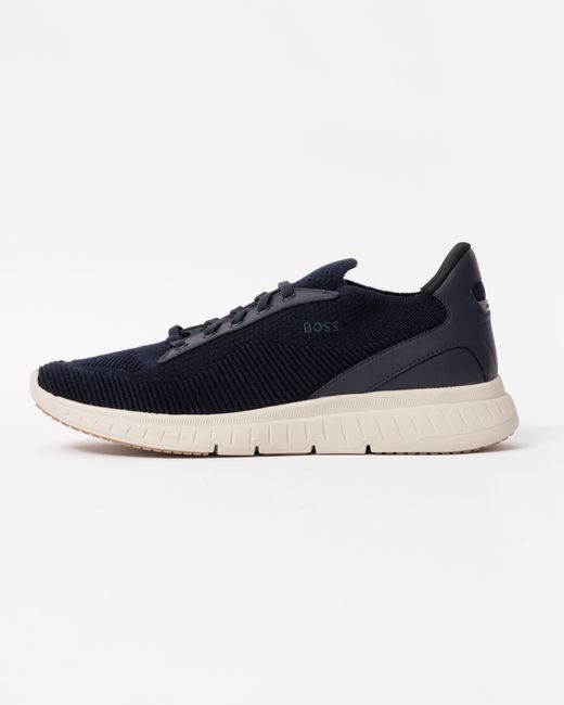 Boss Blue Titanis_Slon_Knwal Trainers for men