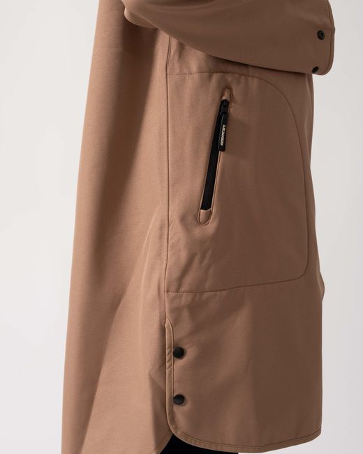 Ilse Jacobsen Natural Rain A-Line Softshell Raincoat
