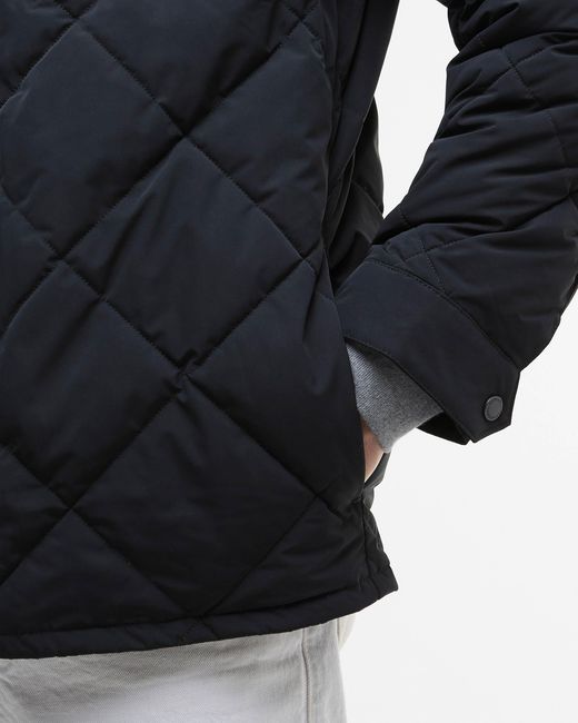 Barbour Black Axwell Puffer Jacket for men