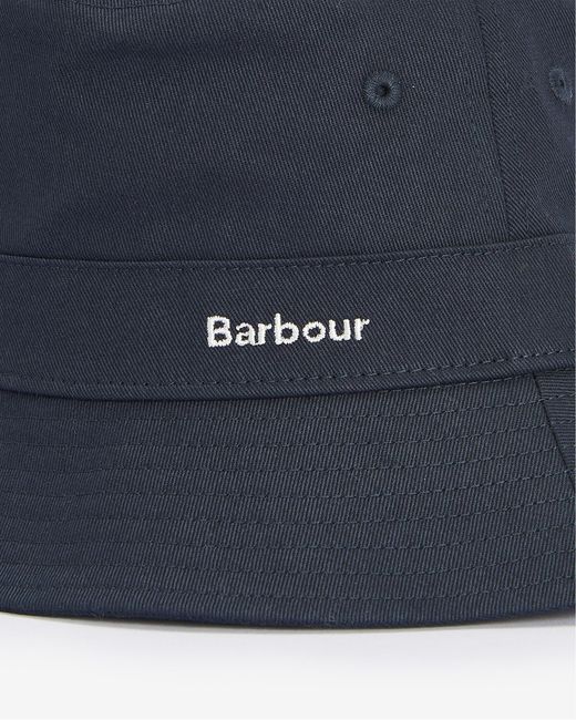 Barbour Blue Olivia Cotton Bucket Hat