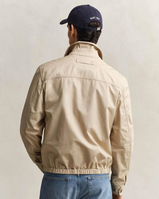 Gant Natural Cotton Windcheater Jacket for men
