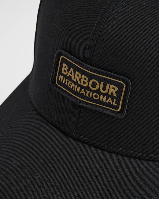 Barbour Black Duke Trucker Cap for men