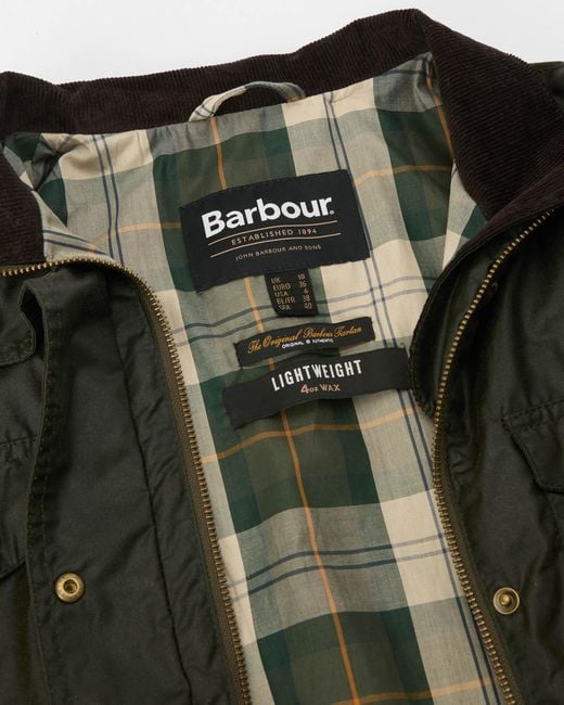 Barbour Black Summer Sapper Wax Jacket