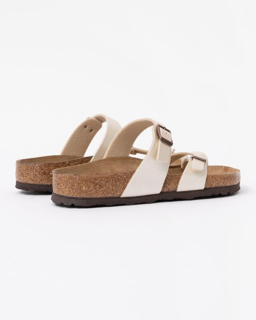 Birkenstock White Mayari Bf Sandals