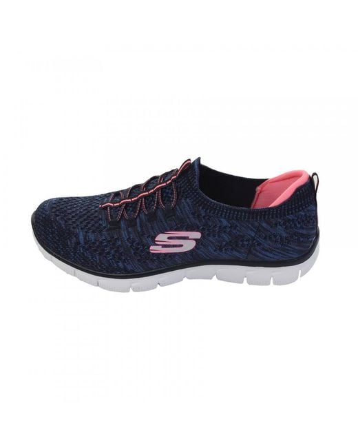 Skechers Empire Sharp Thinking Womens Trainer in Blue | Lyst Australia