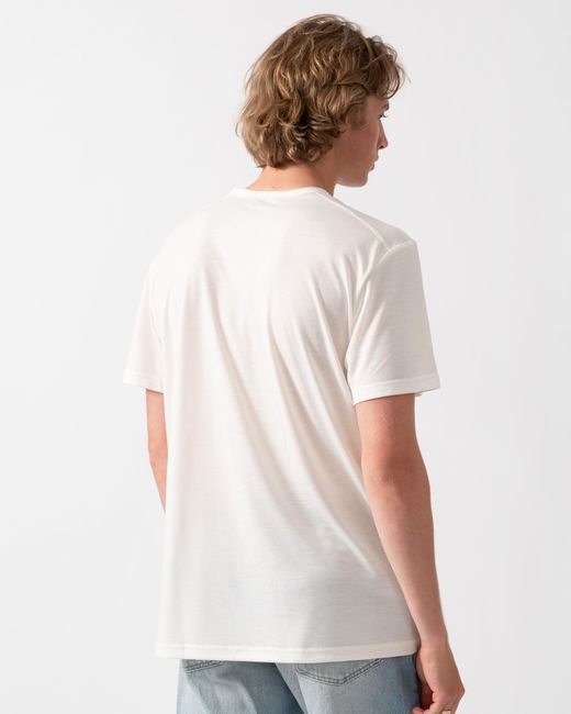 Fjallraven White High Coast Short Sleeve Top for men
