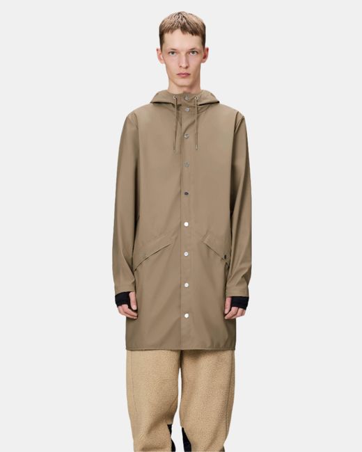 Rains Natural Long Jacket