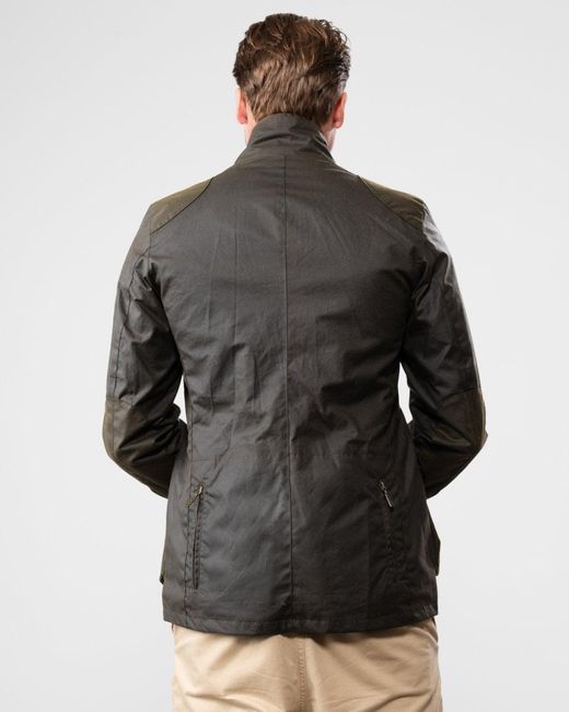 Barbour Black Beacon Sports Jacket for men